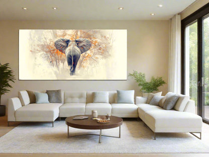 Watch My Stride | Elephant Wall Art | Limited Edition | Wild Essence