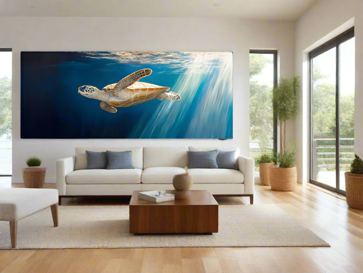 Wayfinder | Turtle Wall Art | Limited Edition | Wallimals