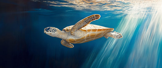 Wayfinder | Turtle Wall Art | Limited Edition | Wallimals