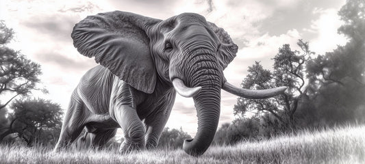 We’re All in This Together | Elephant Wall Art | Limited Edition | Wallimals