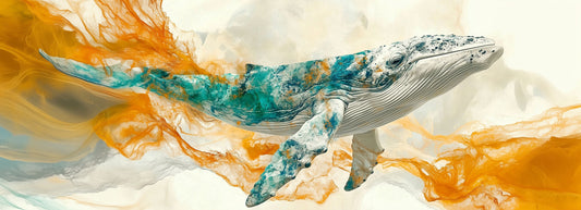 What You Sea, Is What Will Be | Whale Wall Art | Limited Edition | Wild Essence