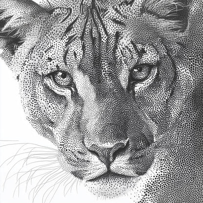 When I Look Into Your Eyes | Modern Lion Wall Art | Limited Edition | Wild Essence