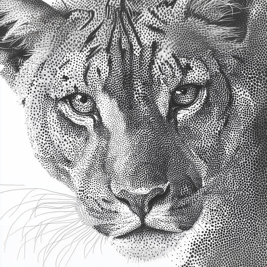 When I Look Into Your Eyes | Modern Lion Wall Art | Limited Edition | Wild Essence