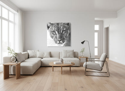 When I Look Into Your Eyes | Modern Lion Wall Art | Limited Edition | Wild Essence