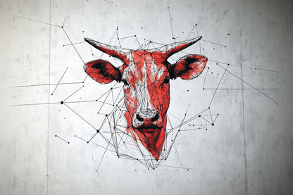 Wired Resolve | Ox Wall Art | Limited Edition | Wild Essence