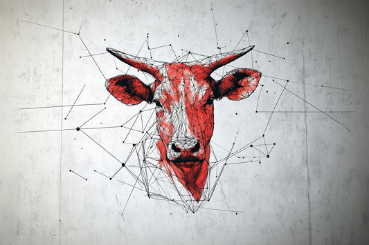 Wired Resolve | Ox Wall Art | Limited Edition | Wild Essence