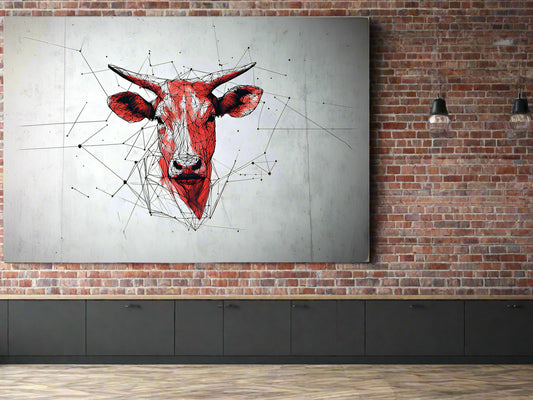 Wired Resolve | Ox Wall Art | Limited Edition | Wild Essence
