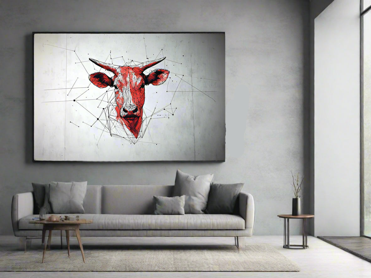 Wired Resolve | Ox Wall Art | Limited Edition | Wild Essence