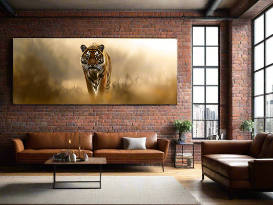 With the End in Mind | Tiger Wall Art | Limited Edition | Wallimals